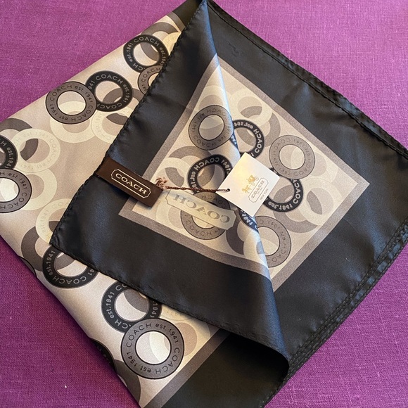 Coach Accessories - Coach silk scarf